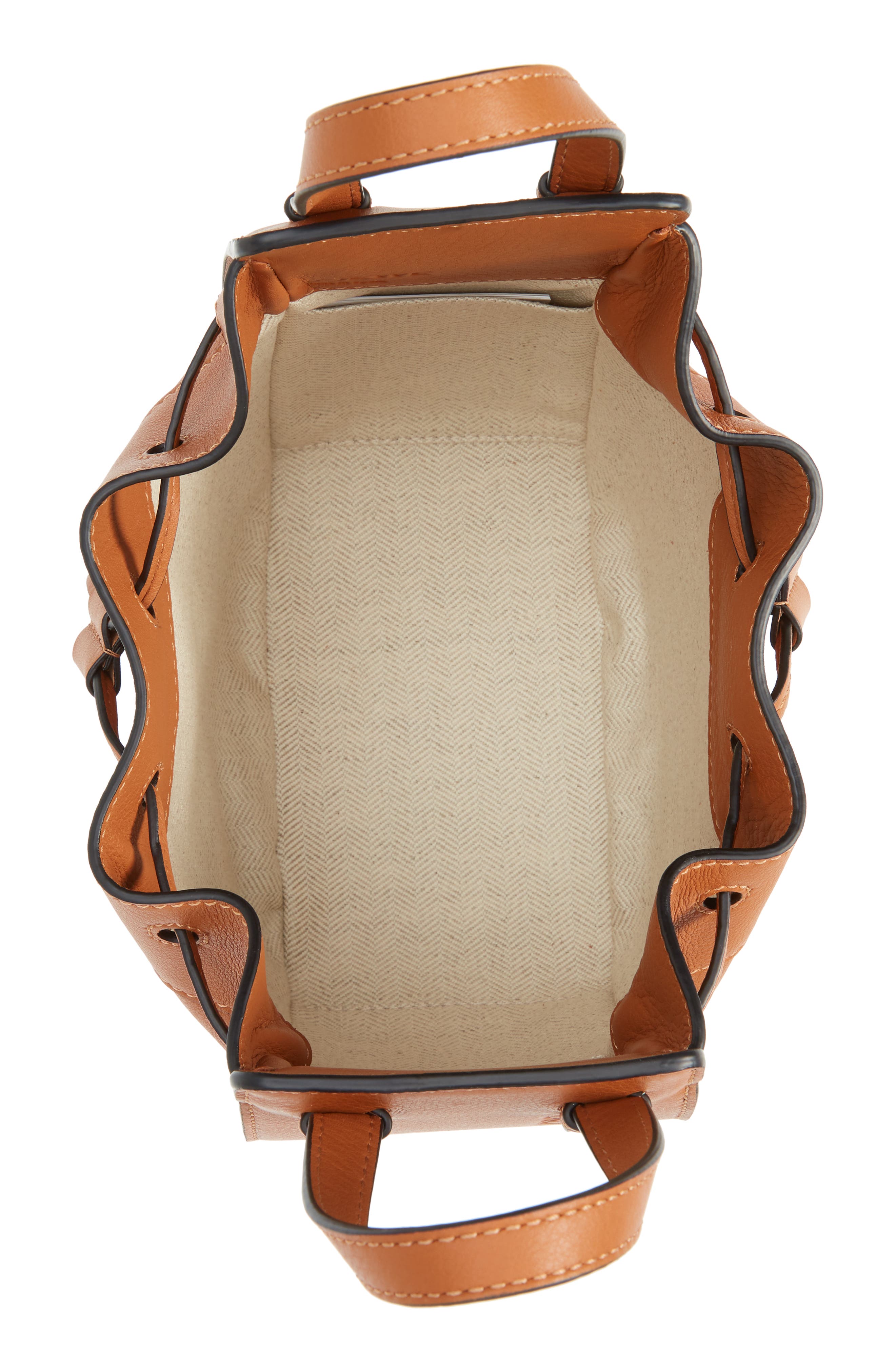 Loewe Mini Hammock Calfskin Leather Hobo Bag, Alternate, color, 