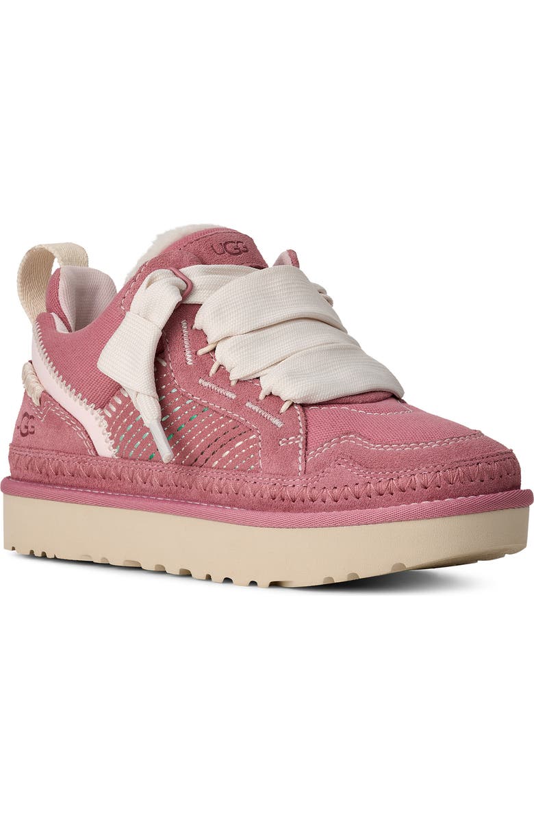 UGG<sup>®</sup> Lowmel Meadow Sneaker, Main, color, Horizon Pink