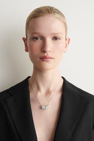 COS Clustered Beaded Necklace