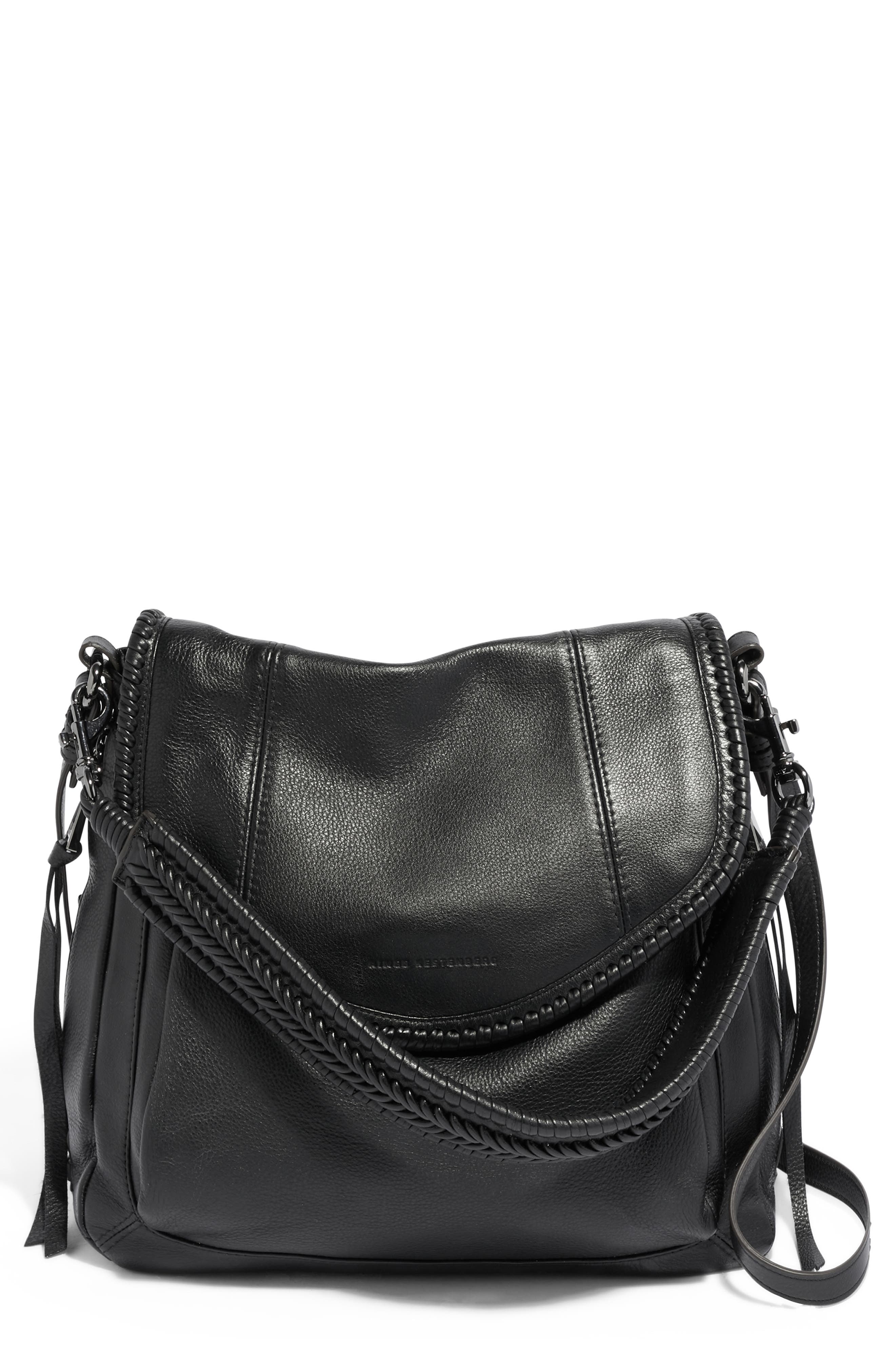 Aimee Kestenberg All For Love Convertible Leather Shoulder Bag, Main, color, 