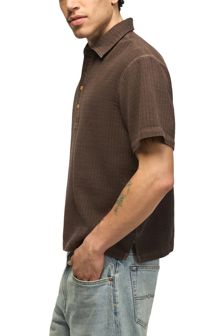 Short Sleeve Popover Shirt, Alternate, color, SHOPPING BAG
