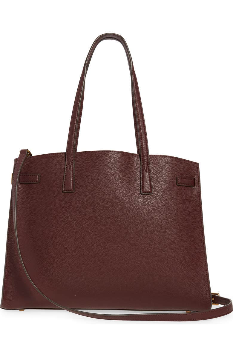 Tory Burch Walker Leather Satchel, Alternate, color,