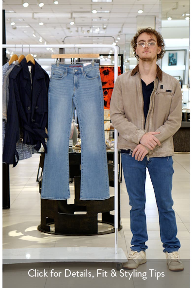 Sweet Mid Rise Flare Jeans video
