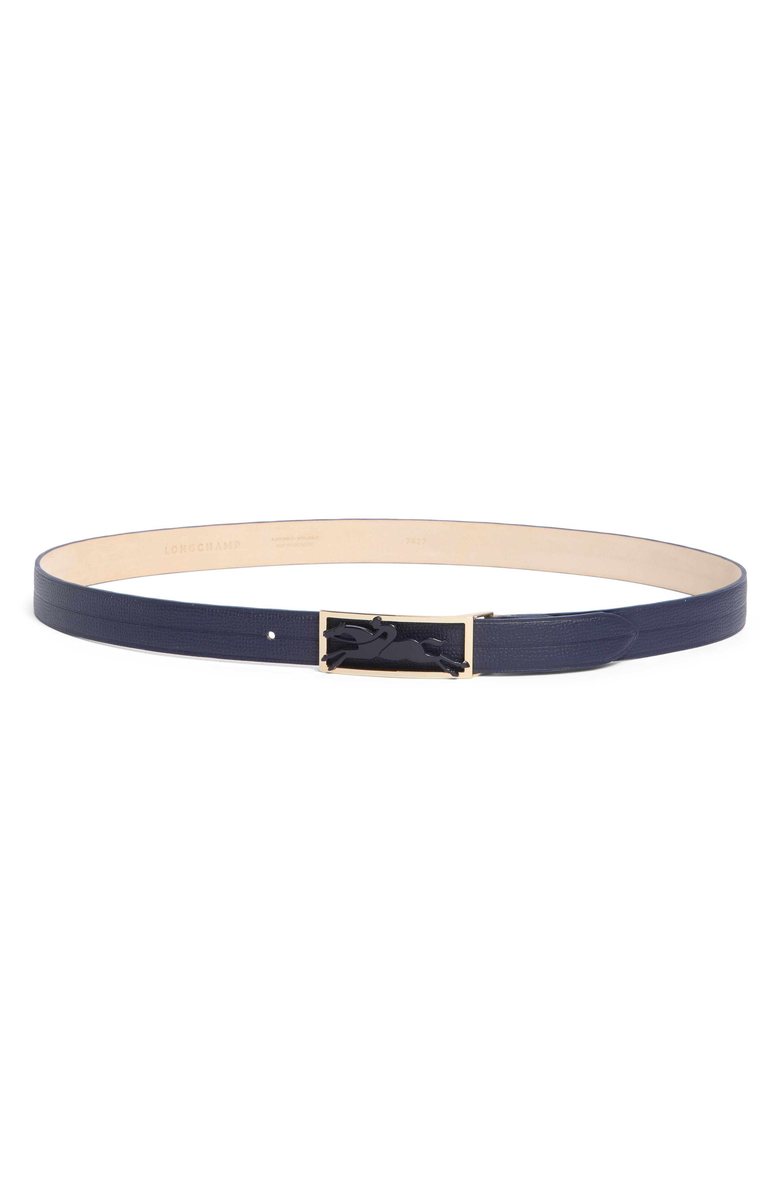 Longchamp Leather Belt