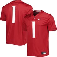 Nike Men's Nike #1 Crimson Washington State Cougars Untouchable Football Jersey