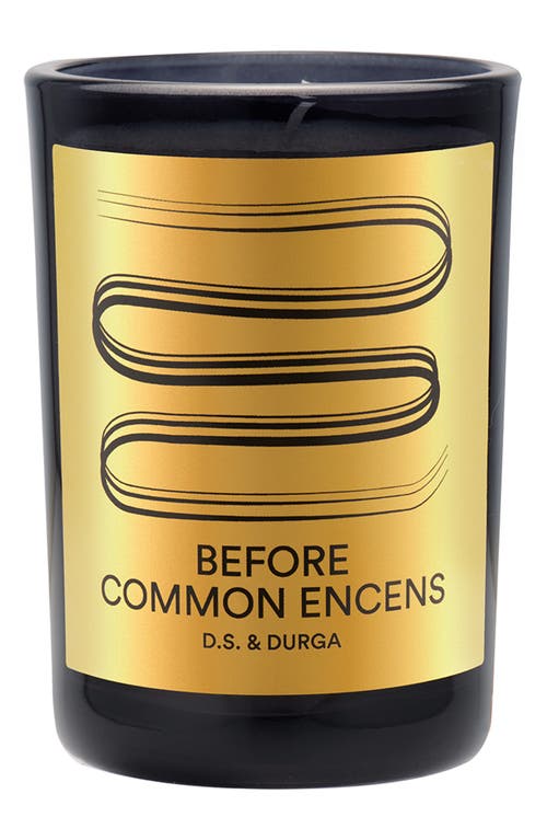 D.s. & Durga Before Common Encens Candle In No Color