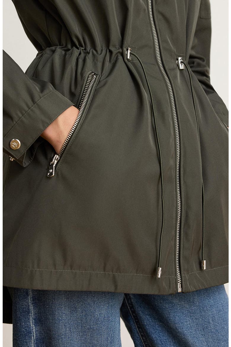 Hooded Zip Anorak, Alternate, color, LODEN