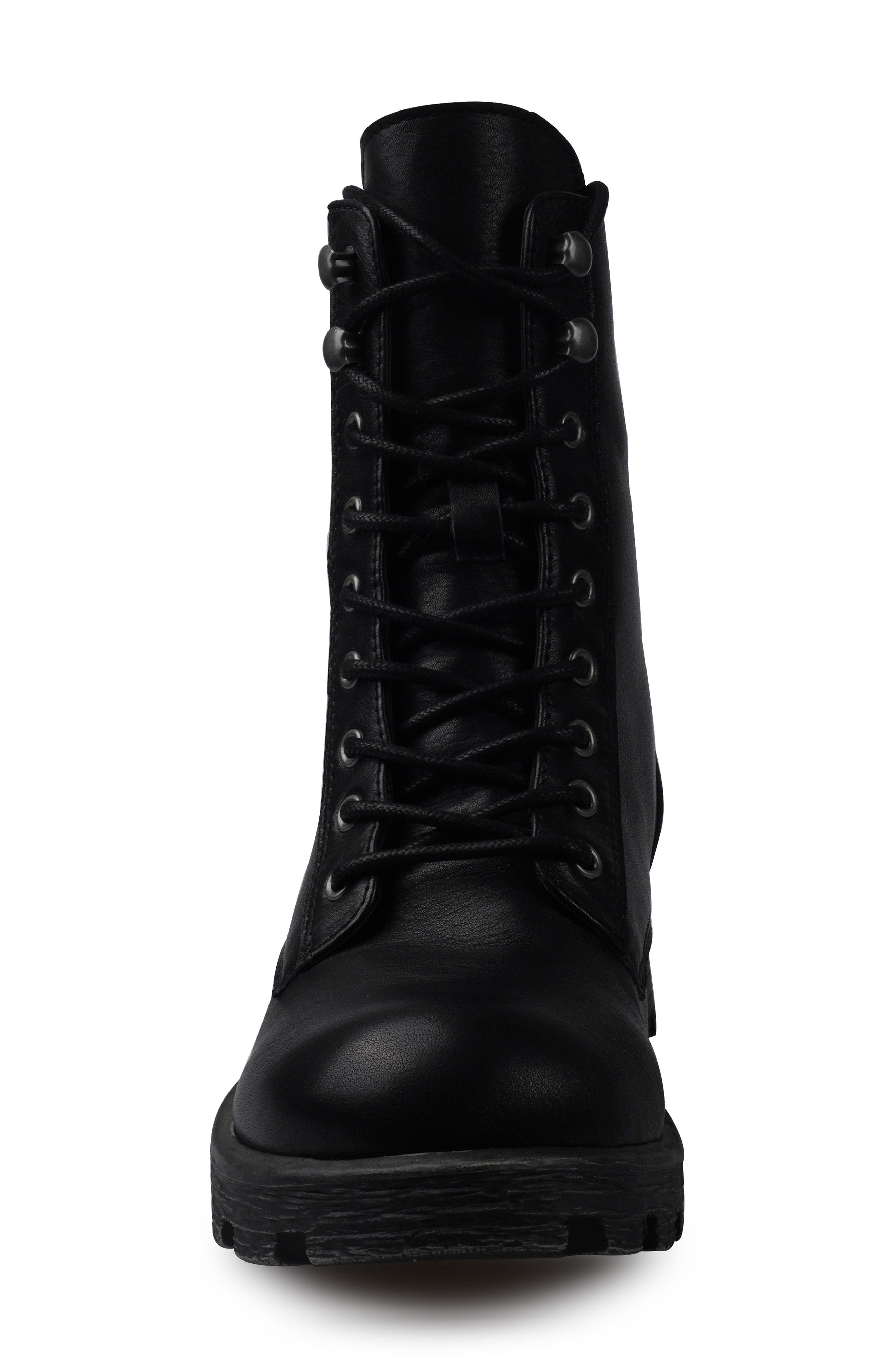 Candie's Stela Lug Sole Bootie, Alternate, color, 