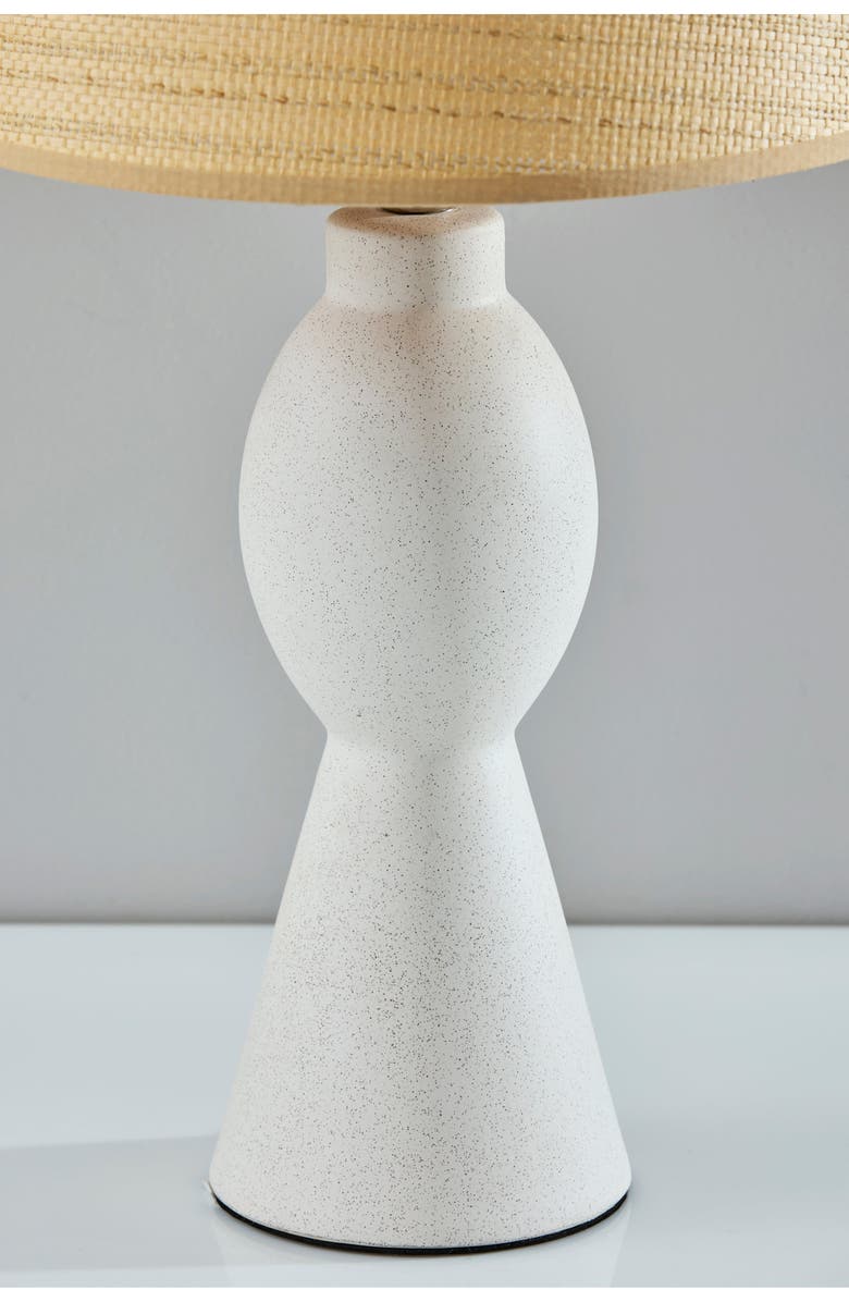 ADESSO LIGHTING Everest Table Lamp, Alternate, color, White Ceramic