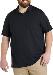 Oak Hill by DXL Big & Tall 37.5® Technology Notched Performance Polo Shirt