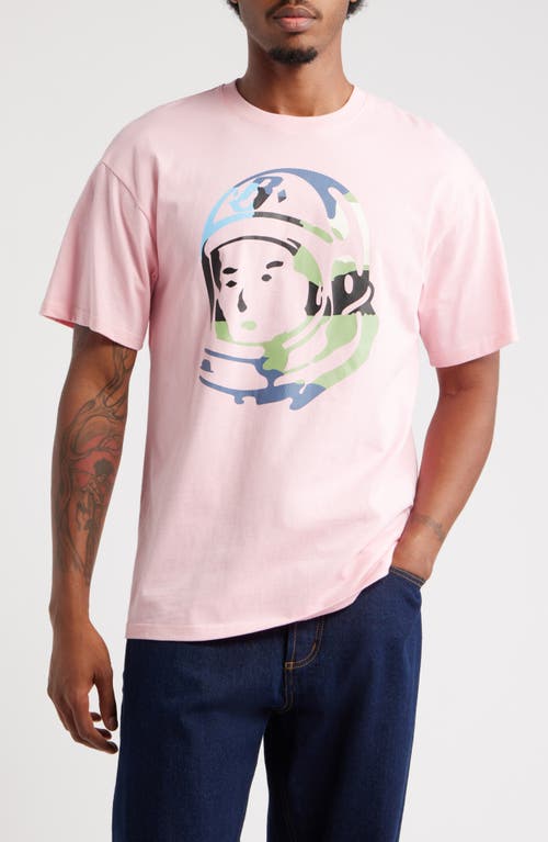 Billionaire Boys Club Helmet Graphic T-shirt In Pink