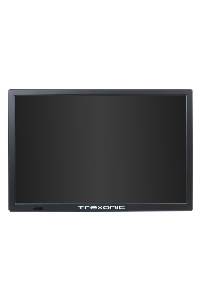 Portable Rechargeable 15.4 Inch LED TV, Alternate, color, Black