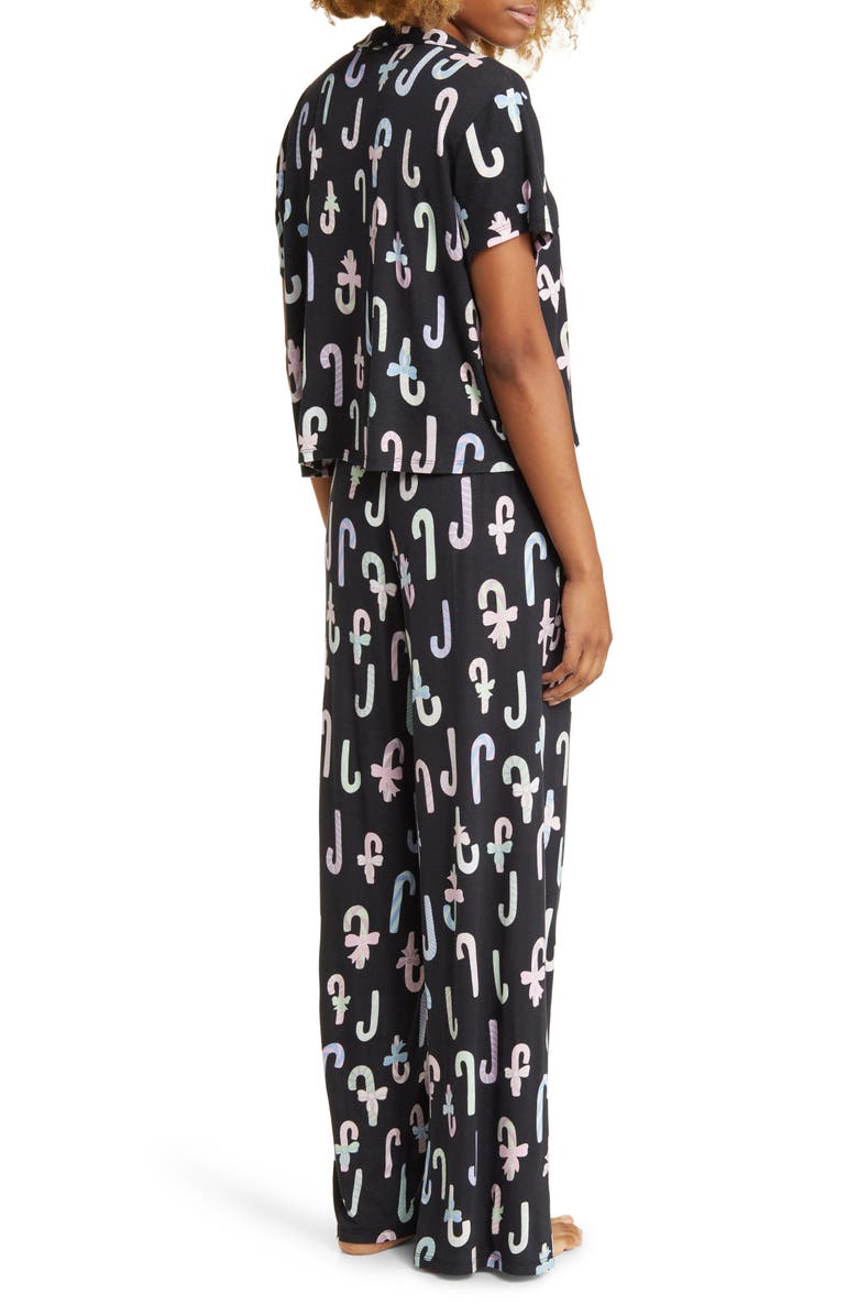 BP. All Night Stripe Pajamas, Alternate, color, 