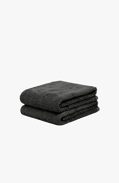 Italic Serene Ultraplush Australian Cotton Hand Towel In Charcoal