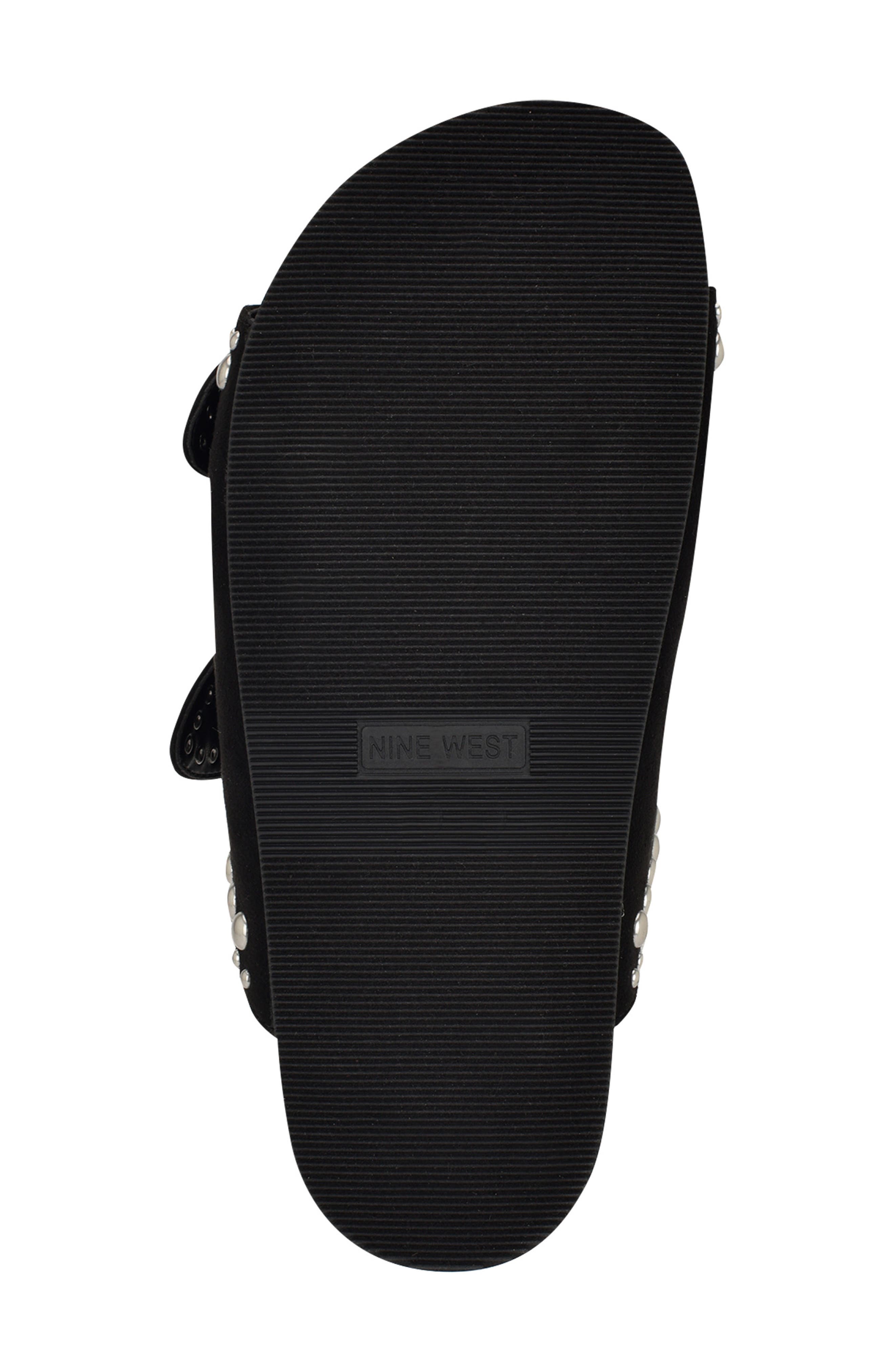 Nine West Flinne Studded Platform Sandal, Alternate, color, 