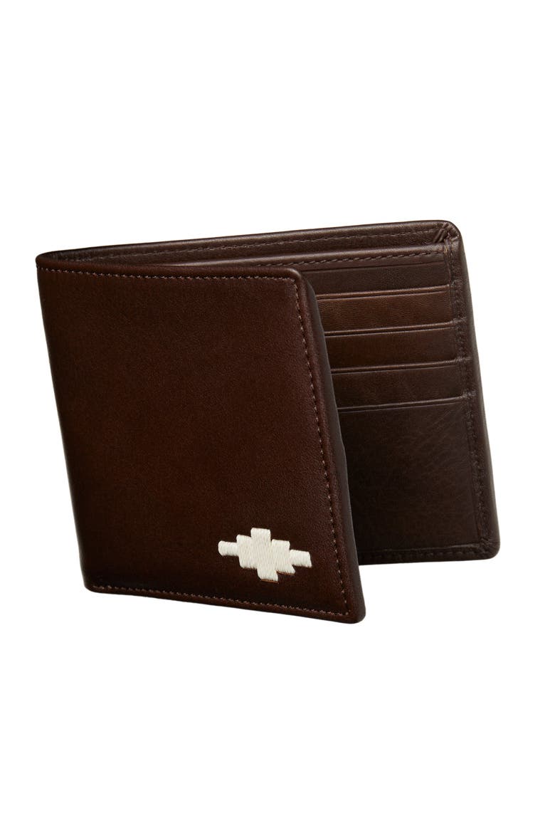 Dinero Card Wallet, Main, color, Brown/Cream