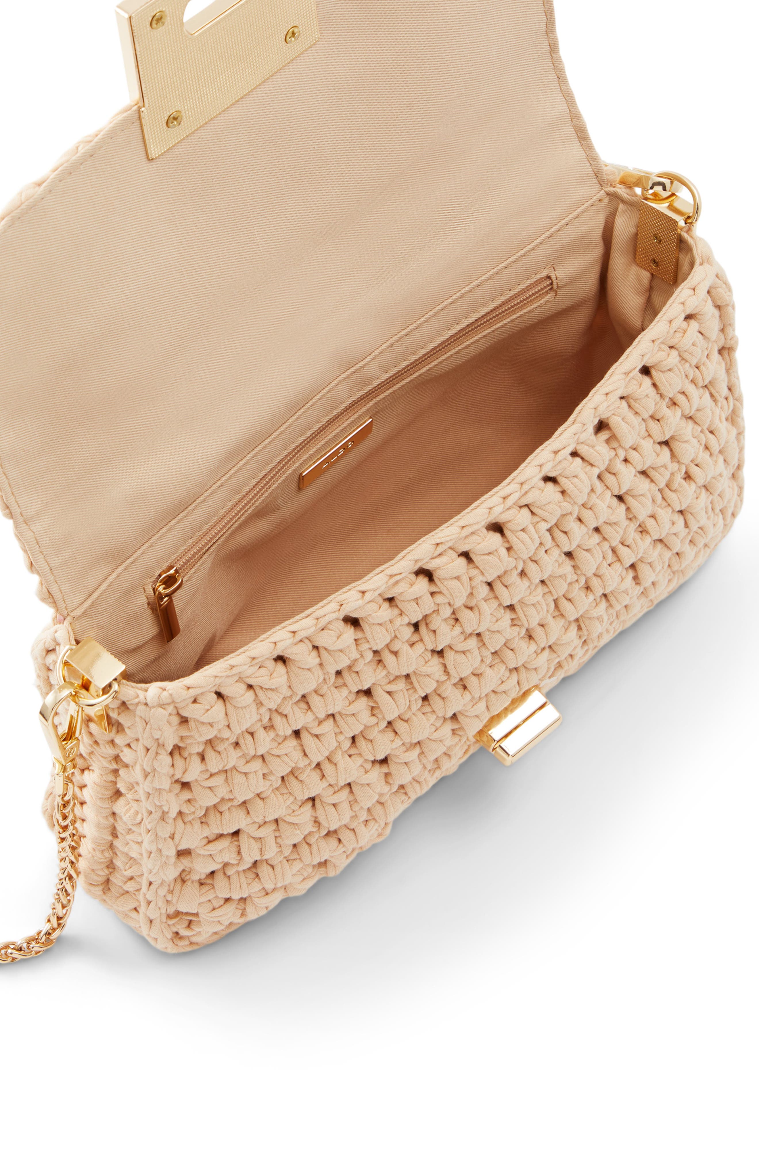 ALDO Crochetta Crossbody Bag, Alternate, color, 