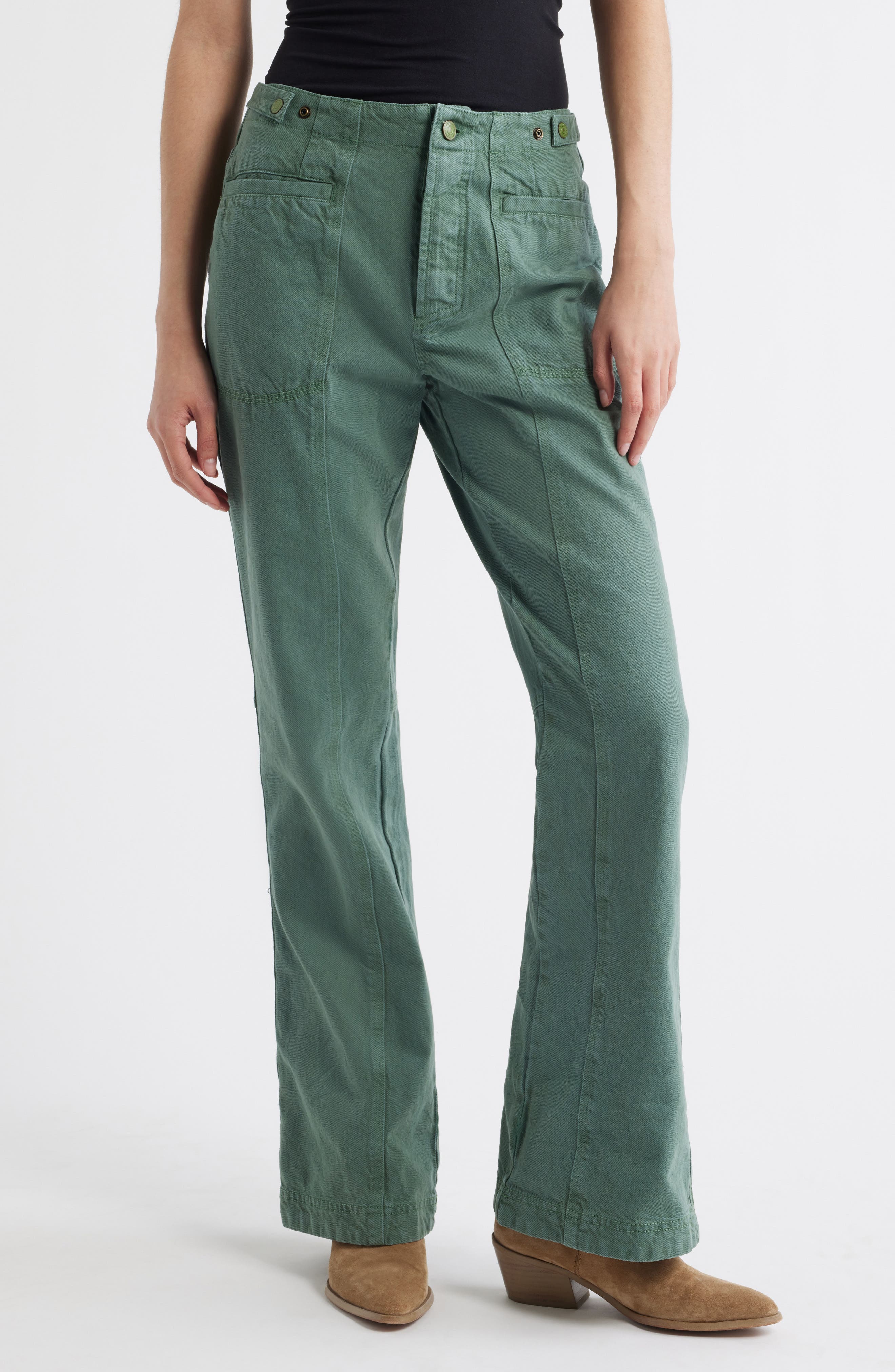 Free People High Waist Bootcut Jeans
