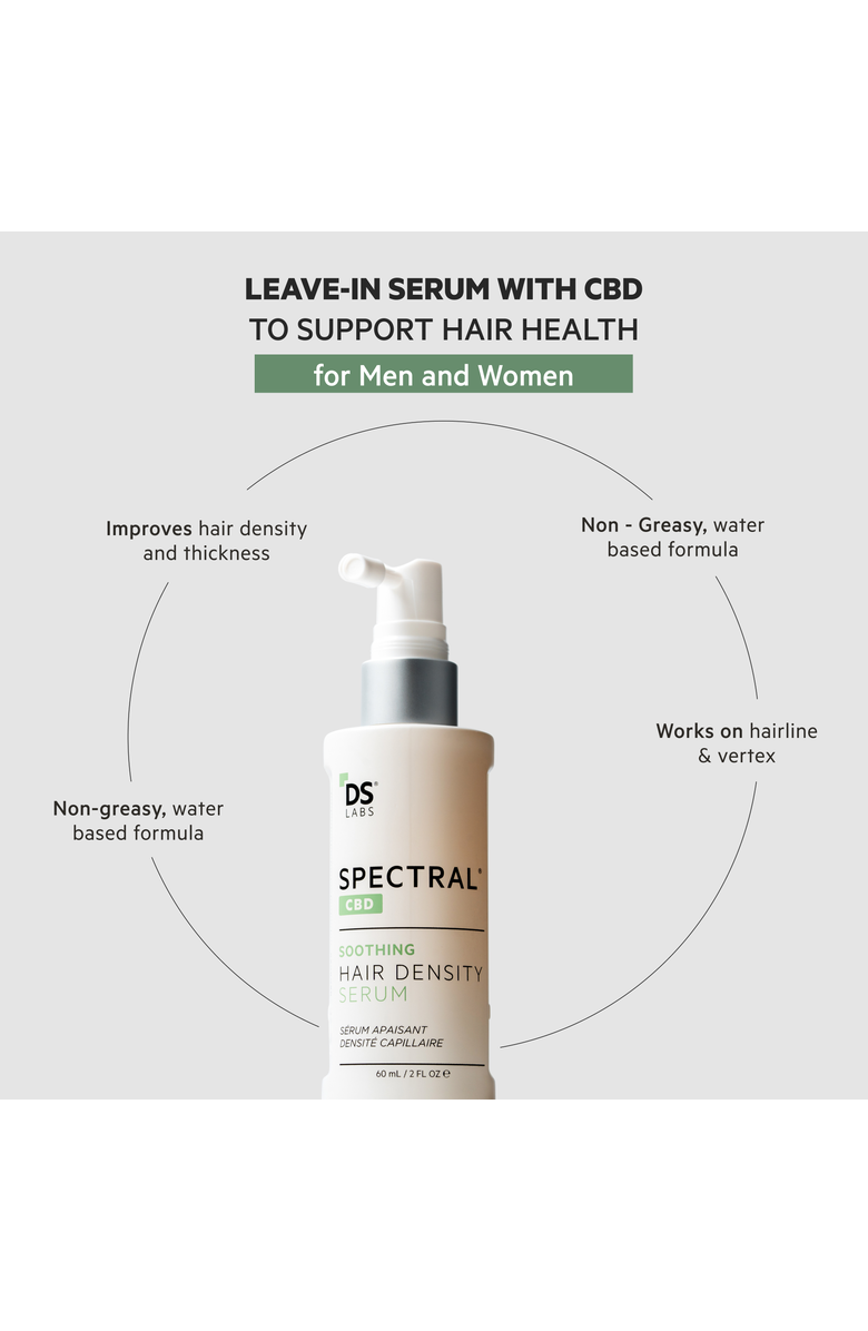 DS Laboratories Spectral.CBD Hair Density Serum with CBD + Nanoxidil 5%, Alternate, color, NO COLOR