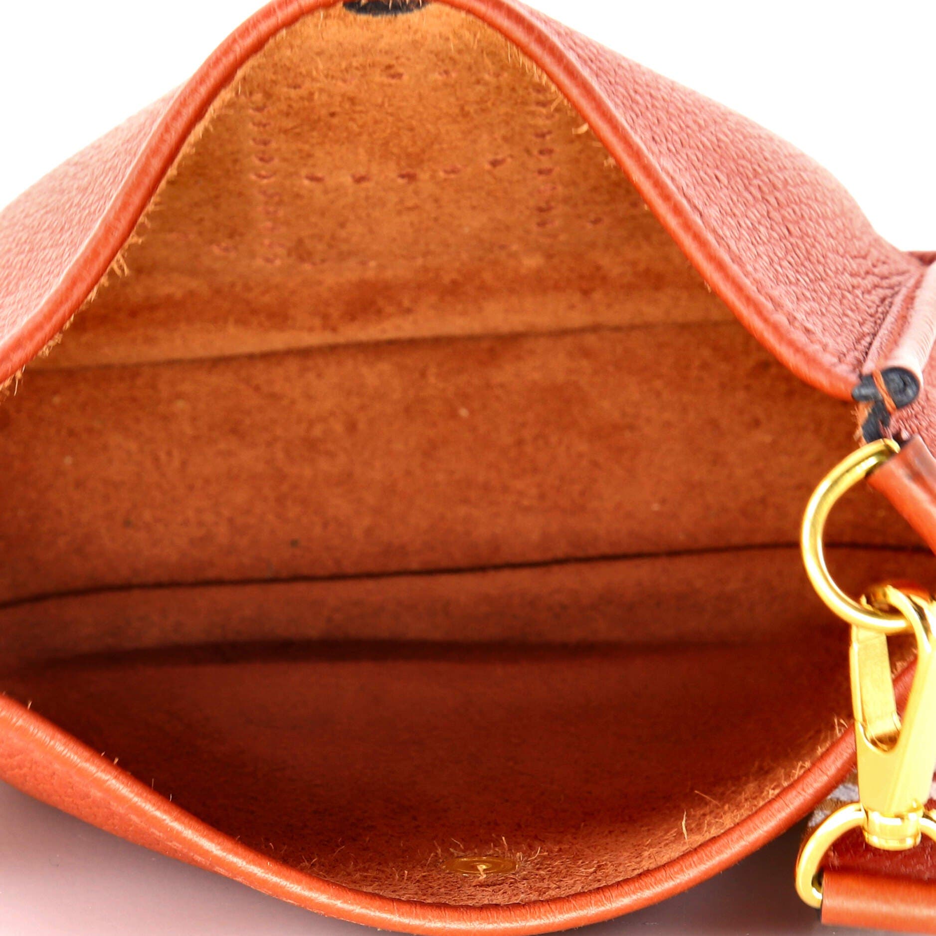 Pre-Owned Hermes Evelyne Bag Gen III Clemence TPM, Alternate, color, Cuivre