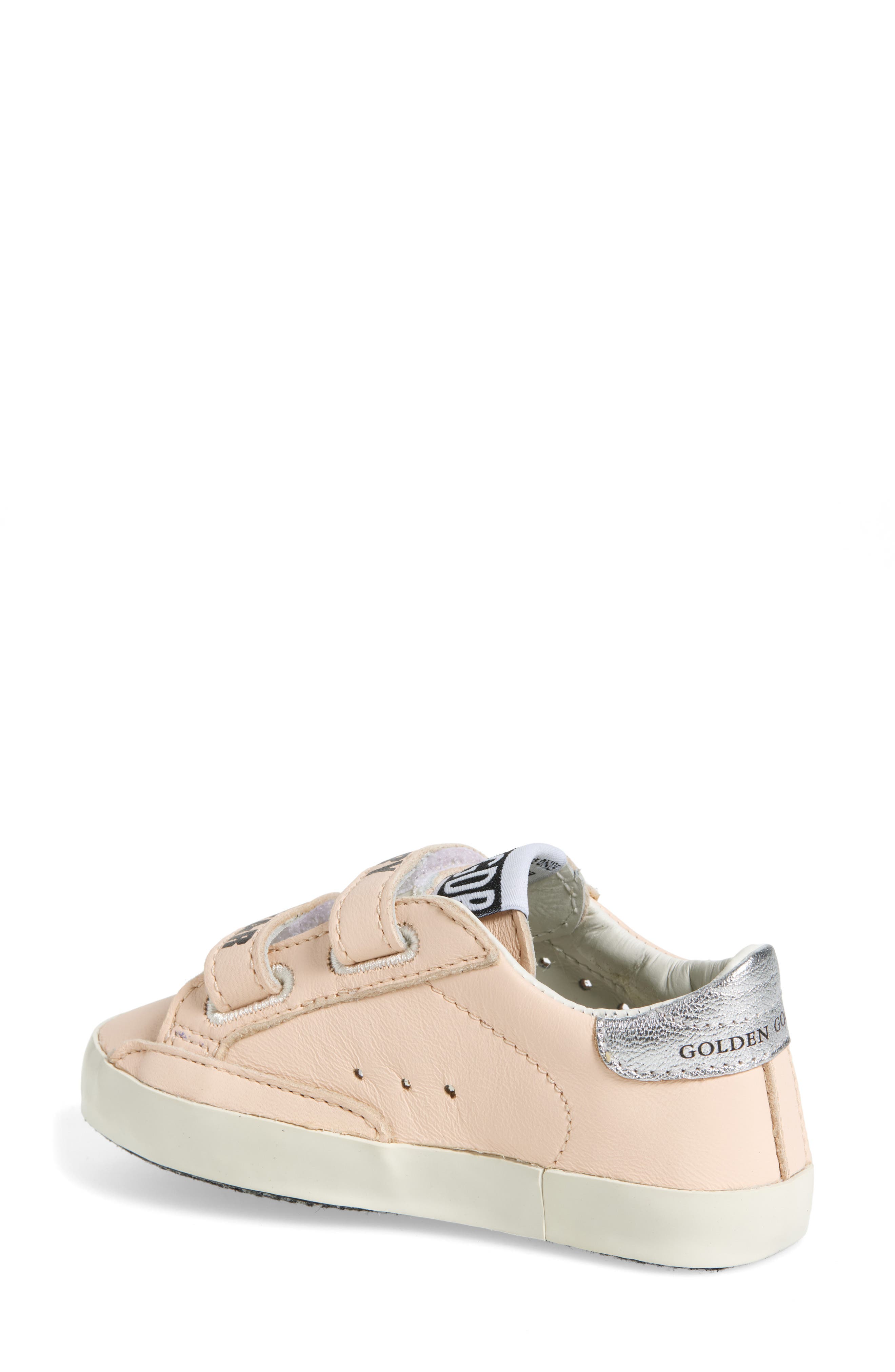 Golden Goose Old School Sneaker, Alternate, color, Light Pink/ Silver