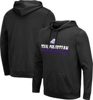 COLOSSEUM Men's Colosseum Black TCU Horned Frogs Lantern Pullover Hoodie