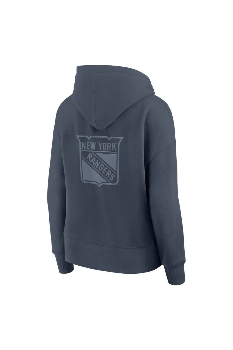 Women's Fanatics Blue New York Rangers Elements Future Ground Subtle Tonal Pullover Hoodie, Alternate, color, Blue