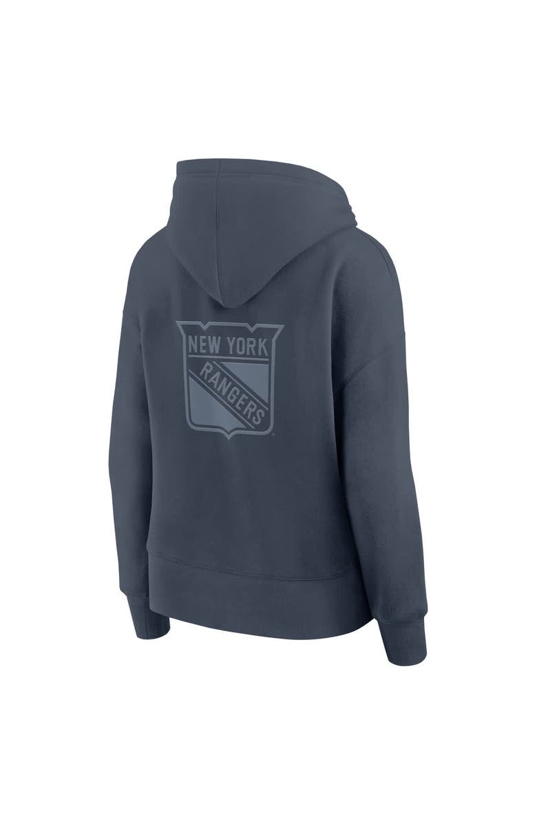 FANATICS Women
s Fanatics Blue New York Rangers Elements Future Ground Subtle Tonal Pullover Hoodie, Alternate, color, Blue