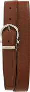 FERRAGAMO Reversible Leather Belt