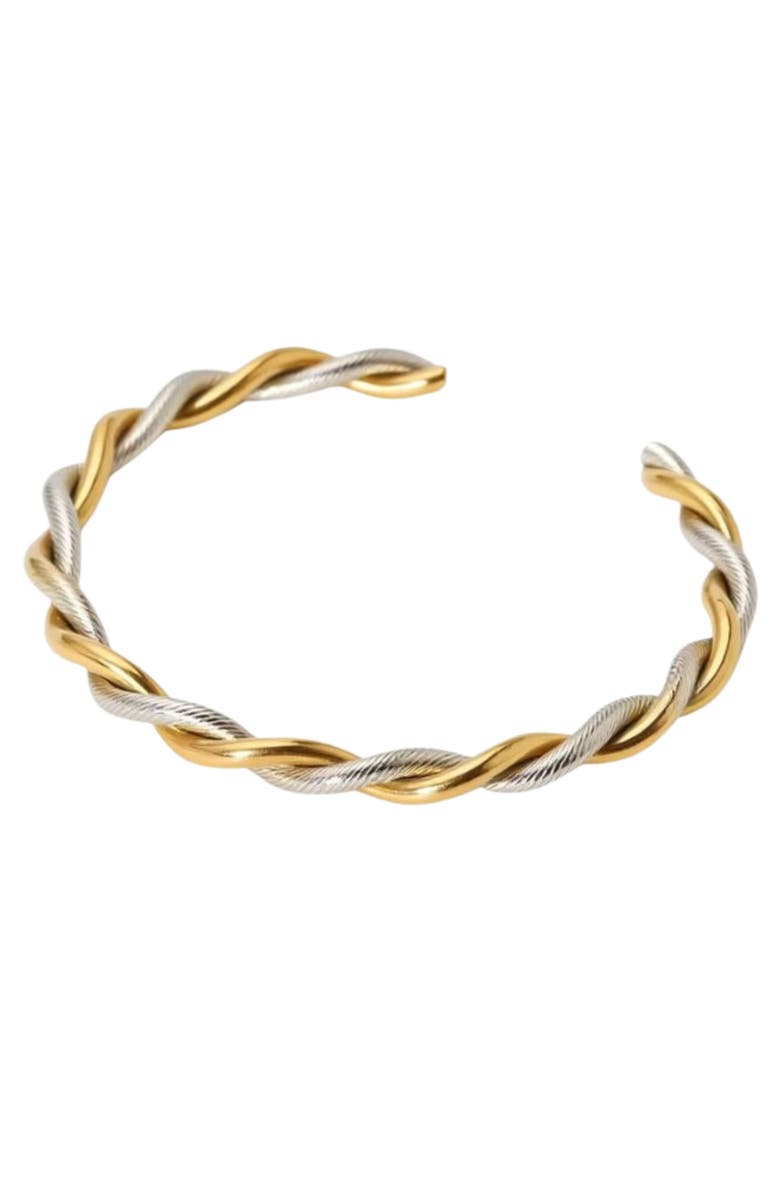 AKALIA Waterproof Love Twist Bracelet, Alternate, color, Gold