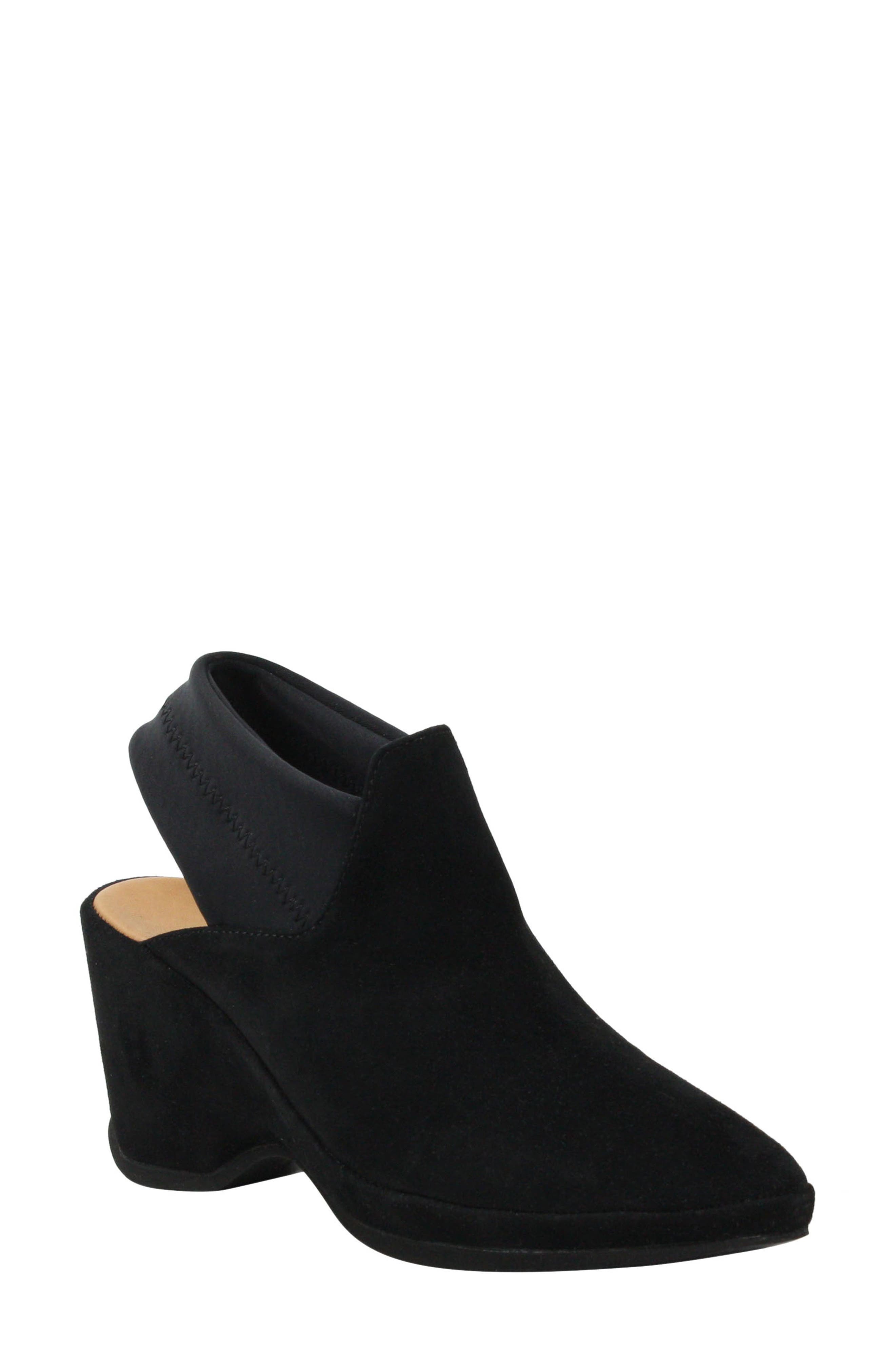 Oniella Bootie, Main, color, BLACK SUEDE