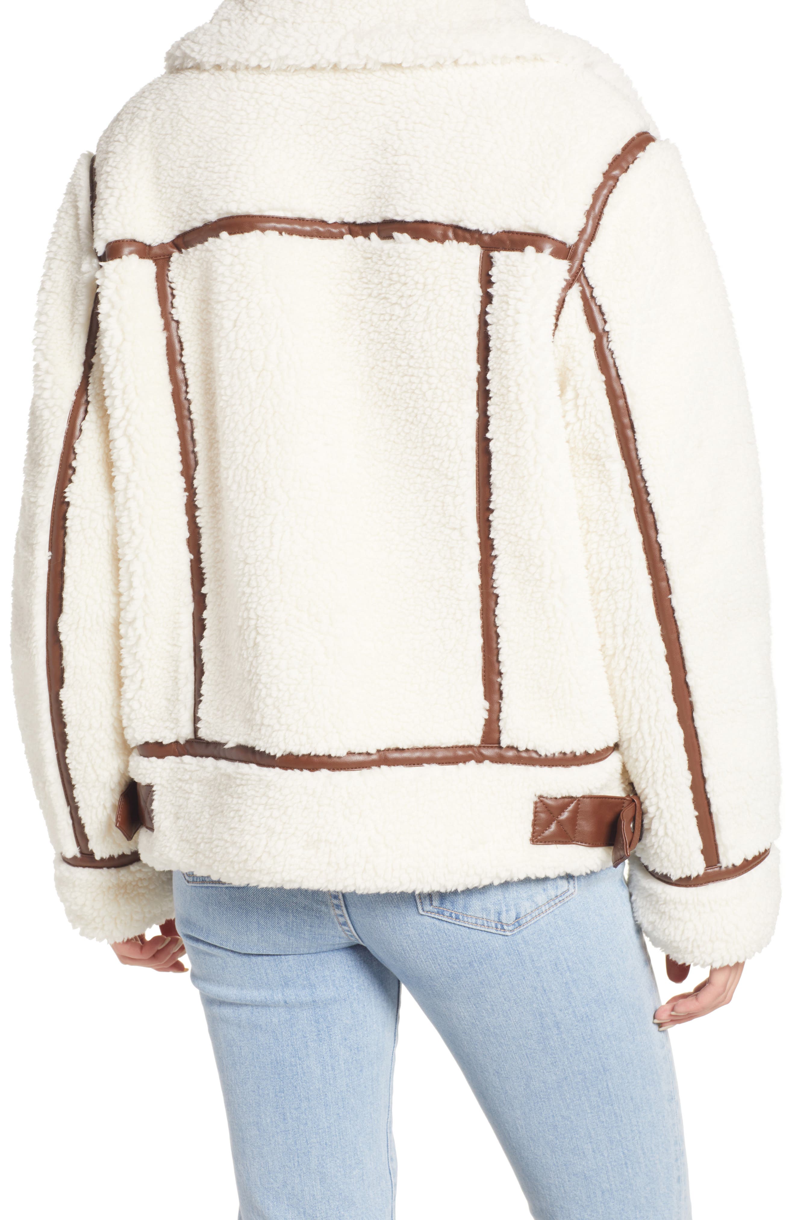 Levi's Levi's® High Pile Fleece Moto Jacket (Women) | Nordstromrack