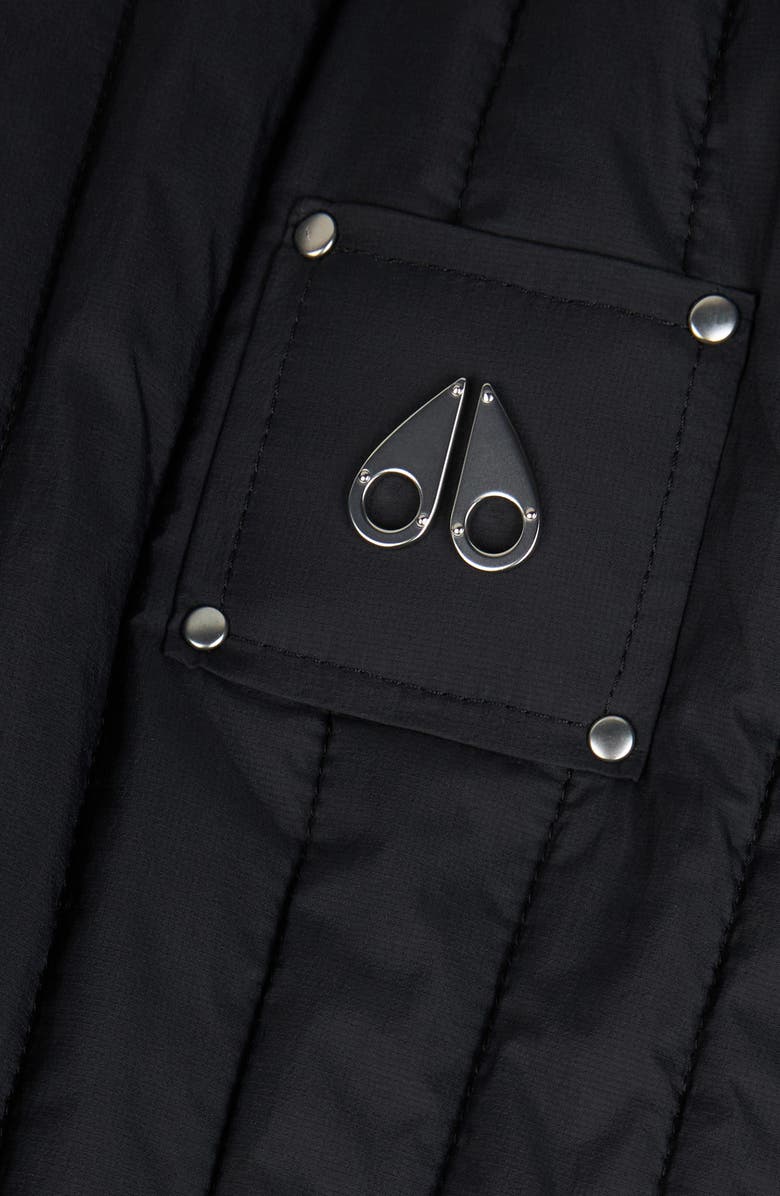 Moose Knuckles Fairhaven Quilted Ripstop Bomber Jacket, Alternate, color, 