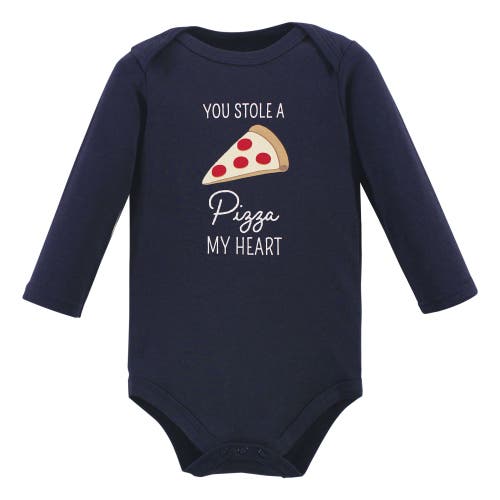 Hudson Baby Cotton Long-sleeve Bodysuits 3-pack In Multi