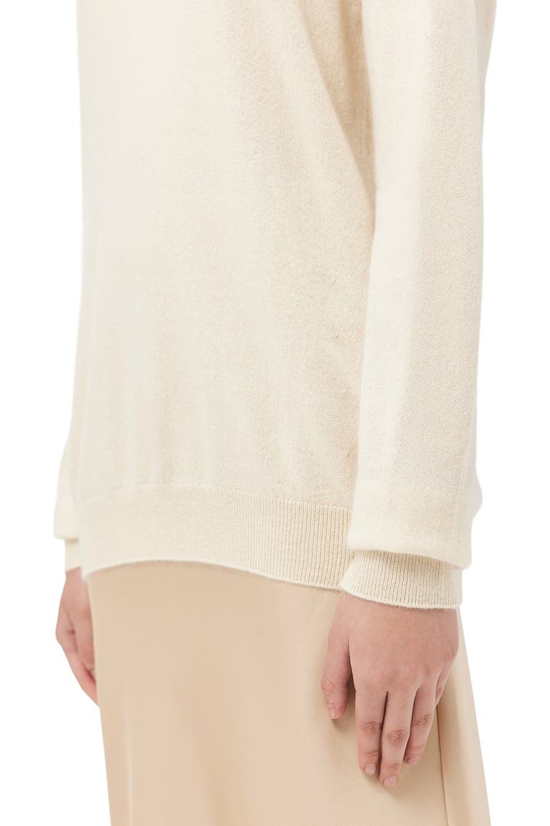 Essential Cashmere Crewneck Sweater, Alternate, color, off white