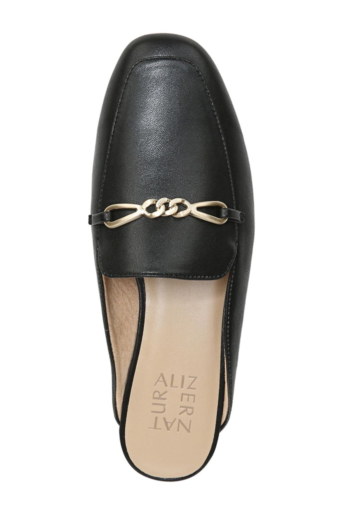 Naturalizer Kayden Chain Bit Mule, Alternate, color, Black