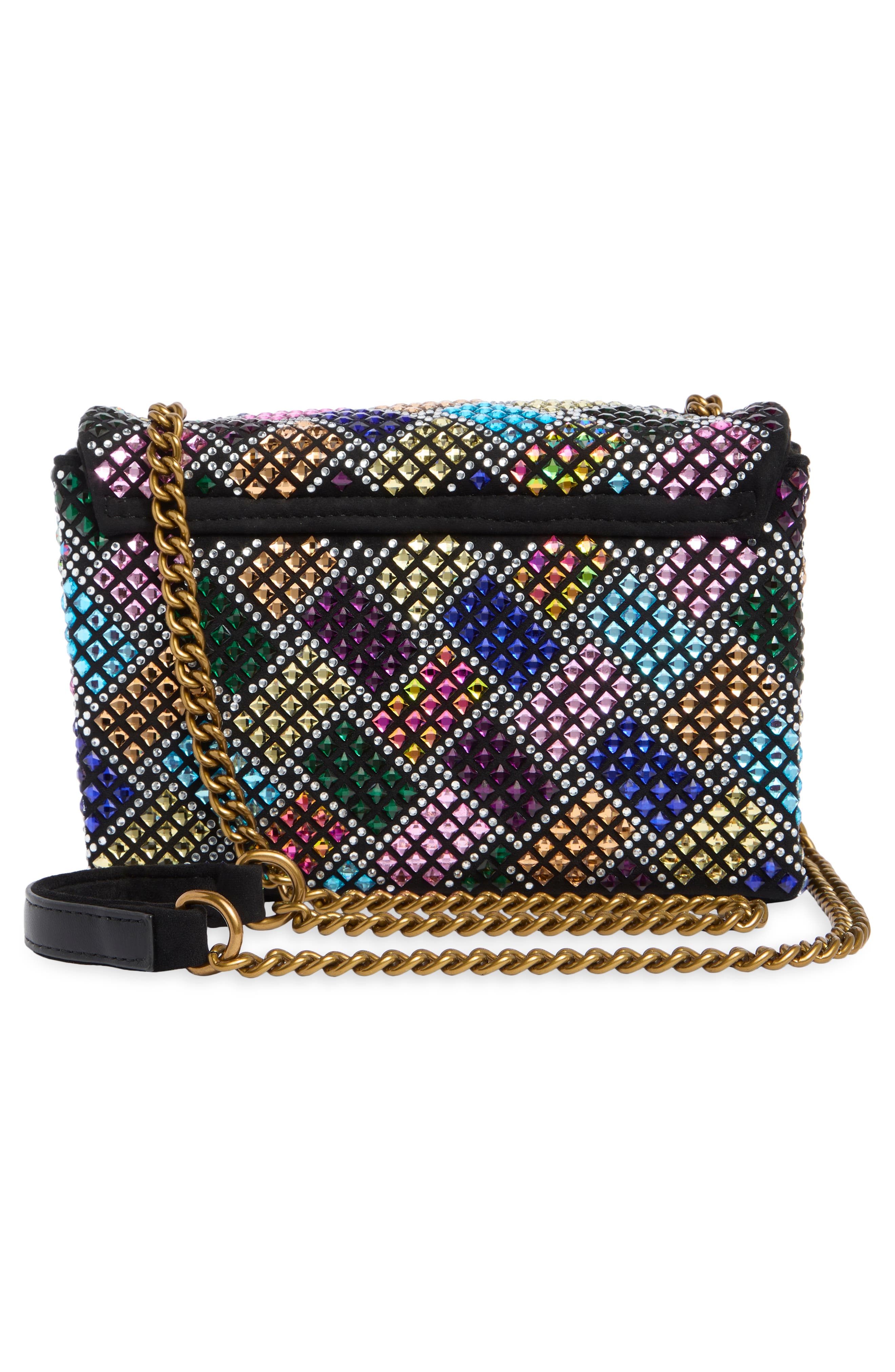 Kurt Geiger London Mini Brixton Crystal Shoulder Bag, Alternate, color, Mult/Other
