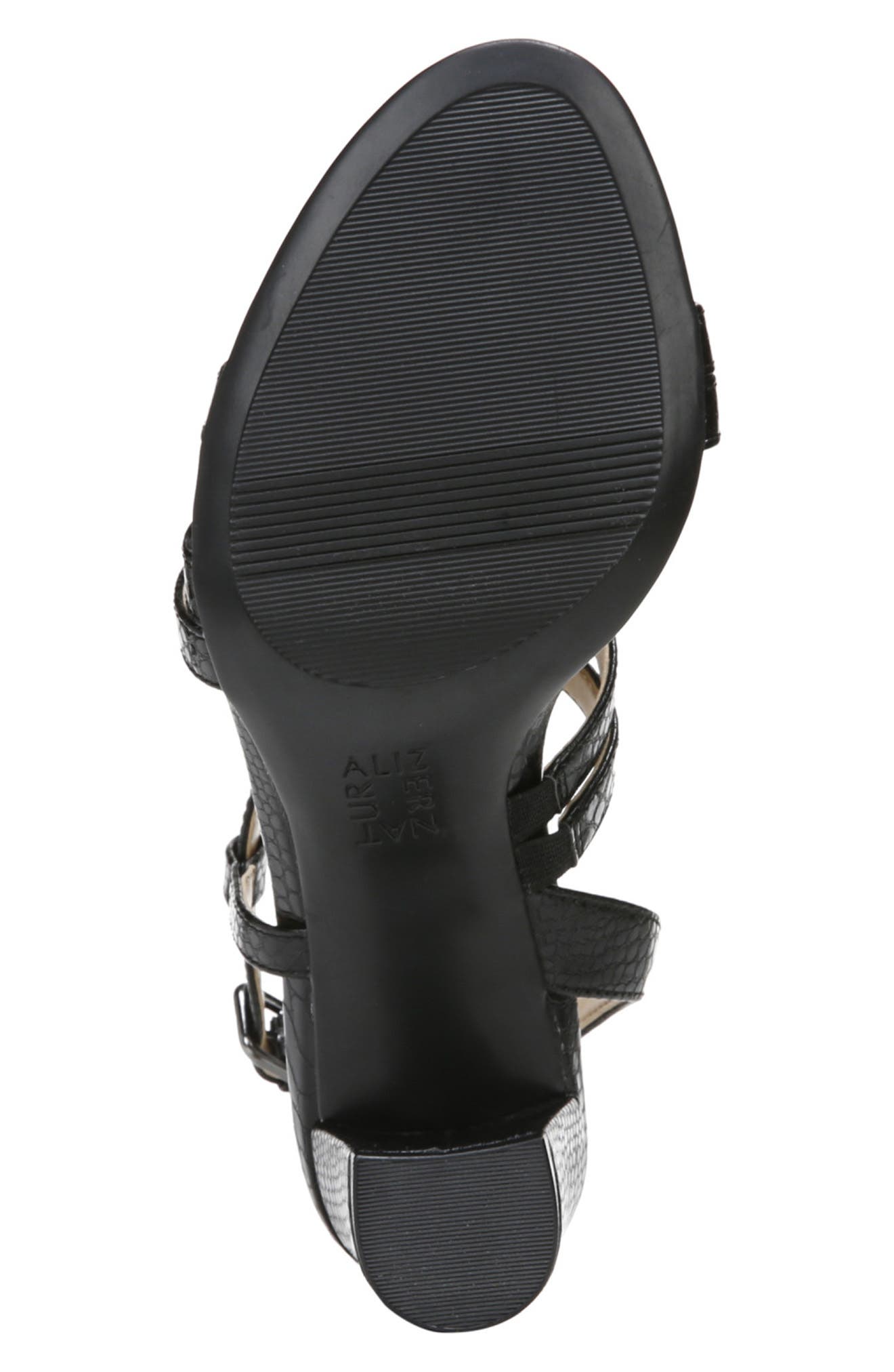 Naturalizer Bridget Strappy Block Heel Sandal - Wide Width Available, Alternate, color, 