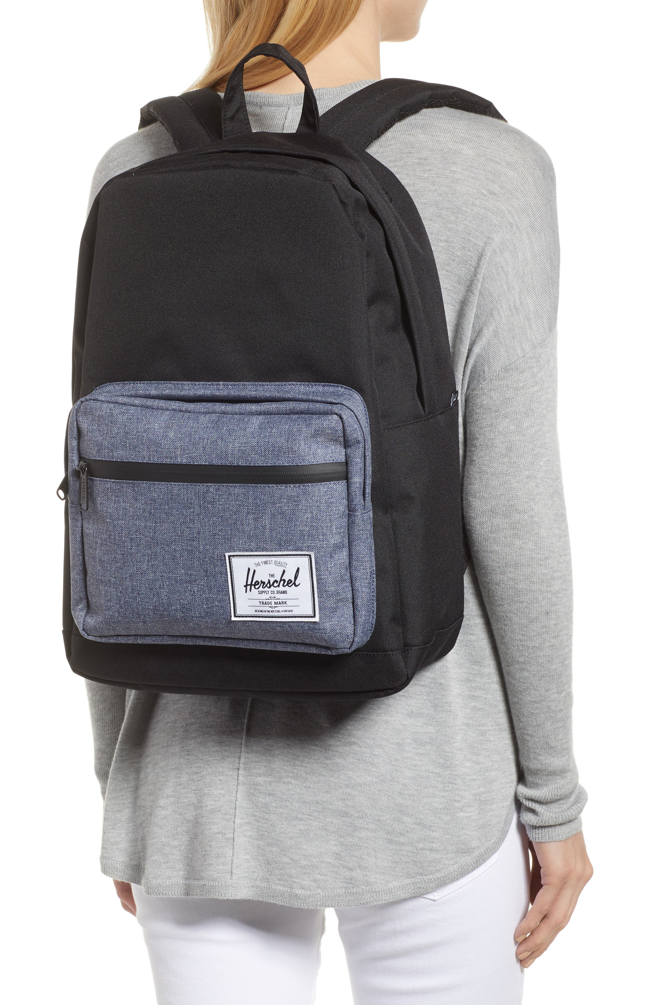 Herschel Supply Co. Pop Quiz - Chambray Backpack, Alternate, color, 
