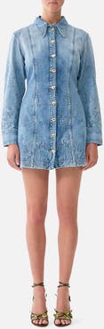 Camilla Shirt Dress With A Line Skirt