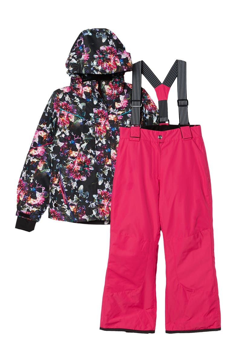 Noize Florence Insulated Snow Jacket & Pants Set, Main, color, 