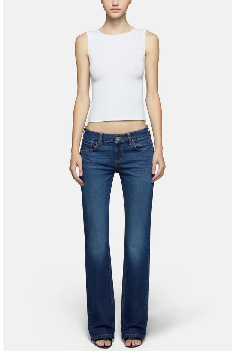 Maria Slim Bootcut Jeans, Alternate, color, TRIBECA