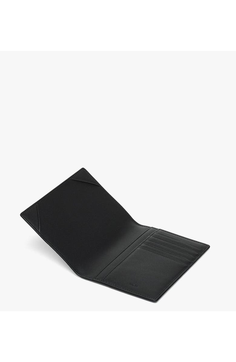 MCM Ottomar Passport Holder in Visetos, Alternate, color, Black