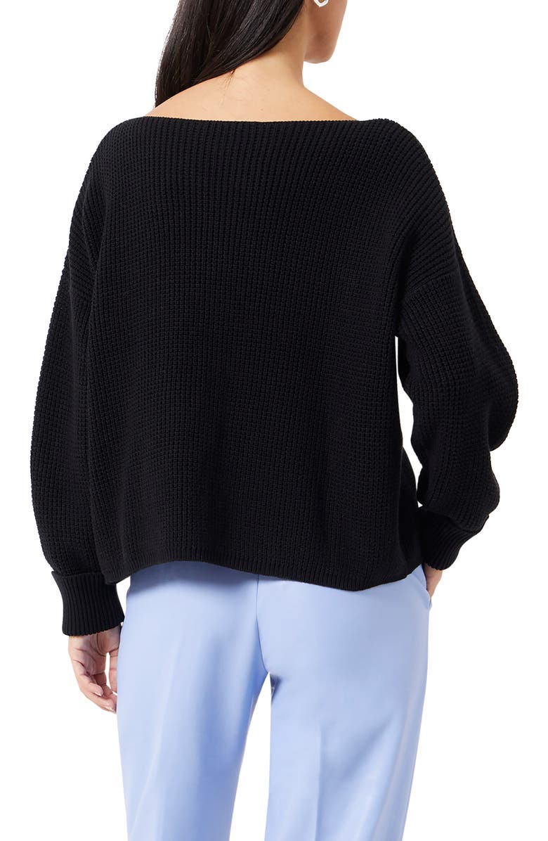 French Connection Mozart Waffle Knit Sweater, Alternate, color,