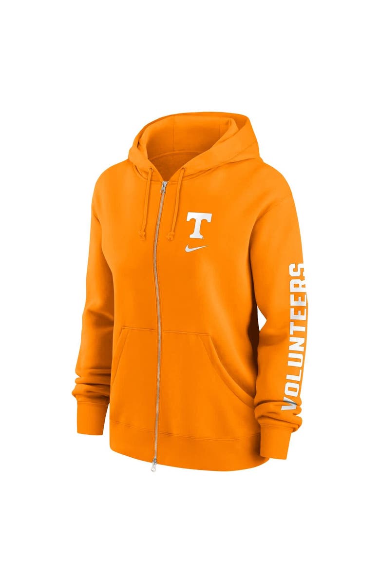 Nike Women's Nike  Tennessee Orange Tennessee Volunteers Oversize Lockup Phoenix Full-Zip Hoodie Jacket, Alternate, color, Tennessee Orange