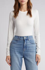 rag & bone ICONS Luca Slim Fit Long Sleeve Top