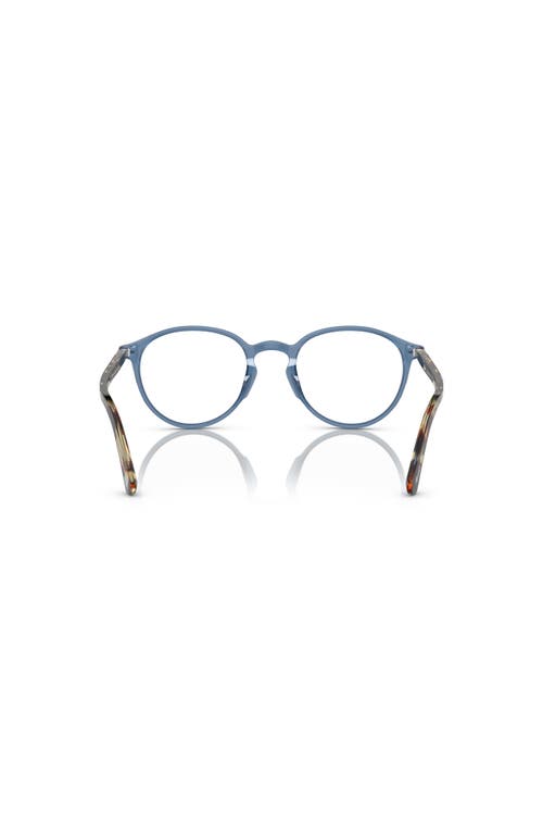 Persol 51mm Phantos Optical Glasses In Blue