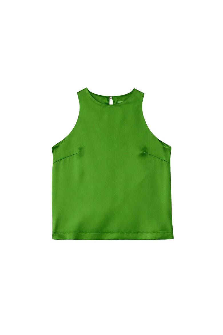 Top In Viscose, Alternate, color, Matcha
