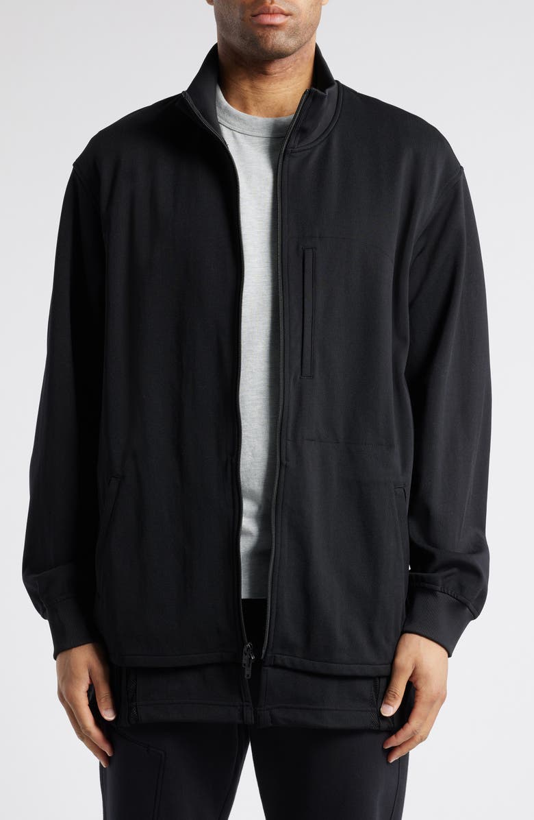 Y-3 3-Stripes Tricot Track Jacket, Main, color, 