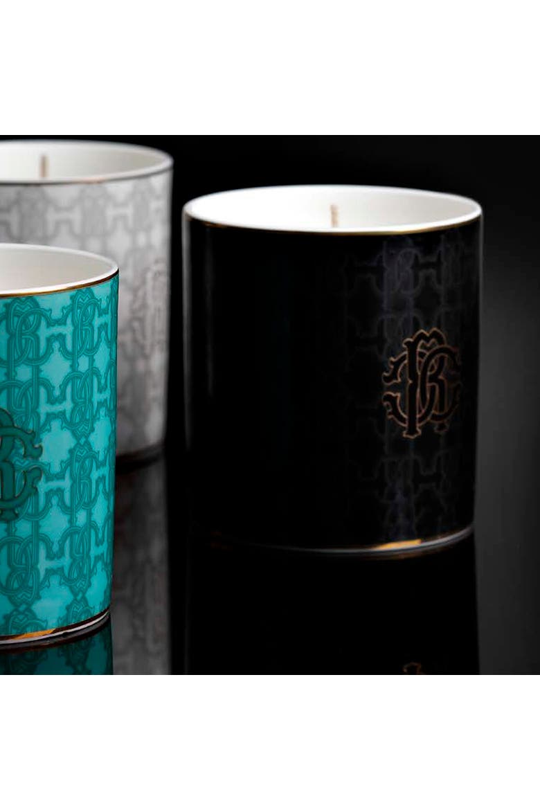 Home Scented Candle, Alternate, color, Monogram Black